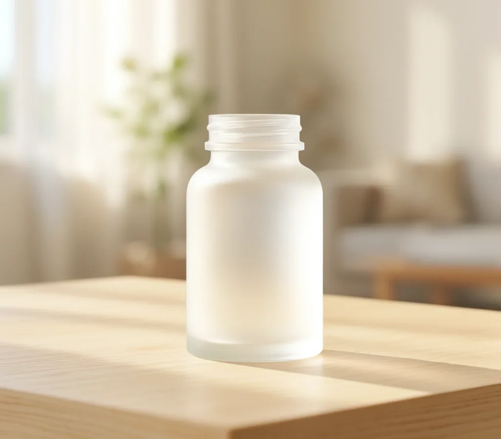 Glow Supplements packaging in a home setting