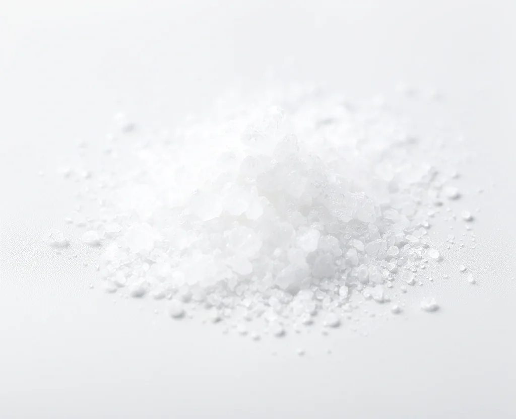Crystalline mineral powder texture